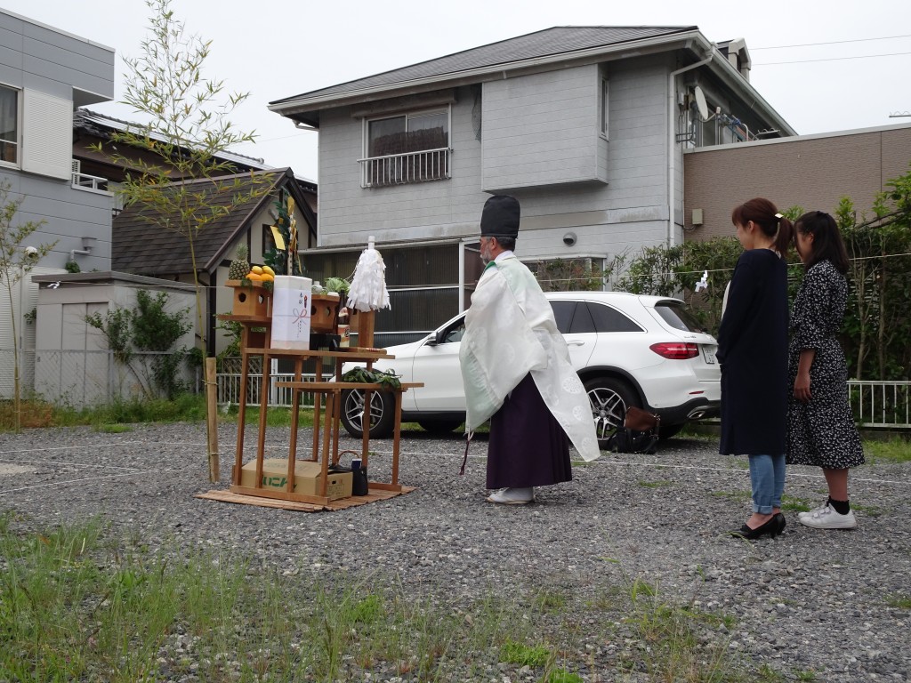 三重県　アポアスタジオ　建築家との家づくり　注文住宅　地鎮祭